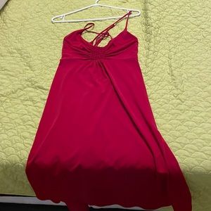 Red dress by Moda International size M
